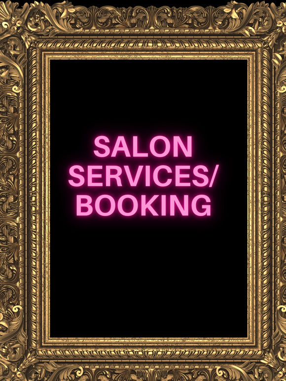 Salon Services/Booking